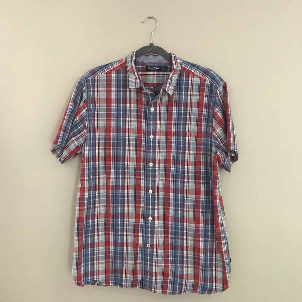 Nautica Short Sleeve Button Down